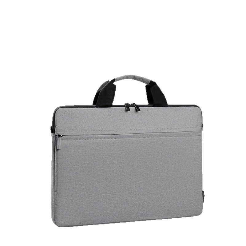 

Ультратонкая и простая портативная сумка для ноутбука, водонепроницаемая, износостойкая и устойчивая к давлению внутренняя сумка-вкладыш, портфель для деловых поездок 15.6 inches серый