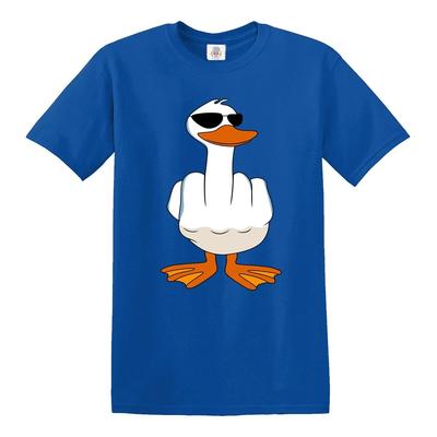 Non mi frega niente Divertente Dito Medio Vaffanculo Regalo per Festa Novità Maglietta 100% Cotone T-shirt da Uomo Top