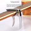 Guitar Aluminum Zinc Zinc Alloy Quick Change Clip Guitar Clamp Key Trigger Capo Guitar Capo Guitar Tuner