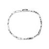 Bracelet - LUXENTER - Thylo - Brilliant Cubic Zirconia - Rhodium-Plated Finish 925 Sterling Silver - Length 18 Cm