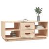 Vidaxl Stolik Kawowy, 100X50X41 Cm, Lite Drewno Sosnowe