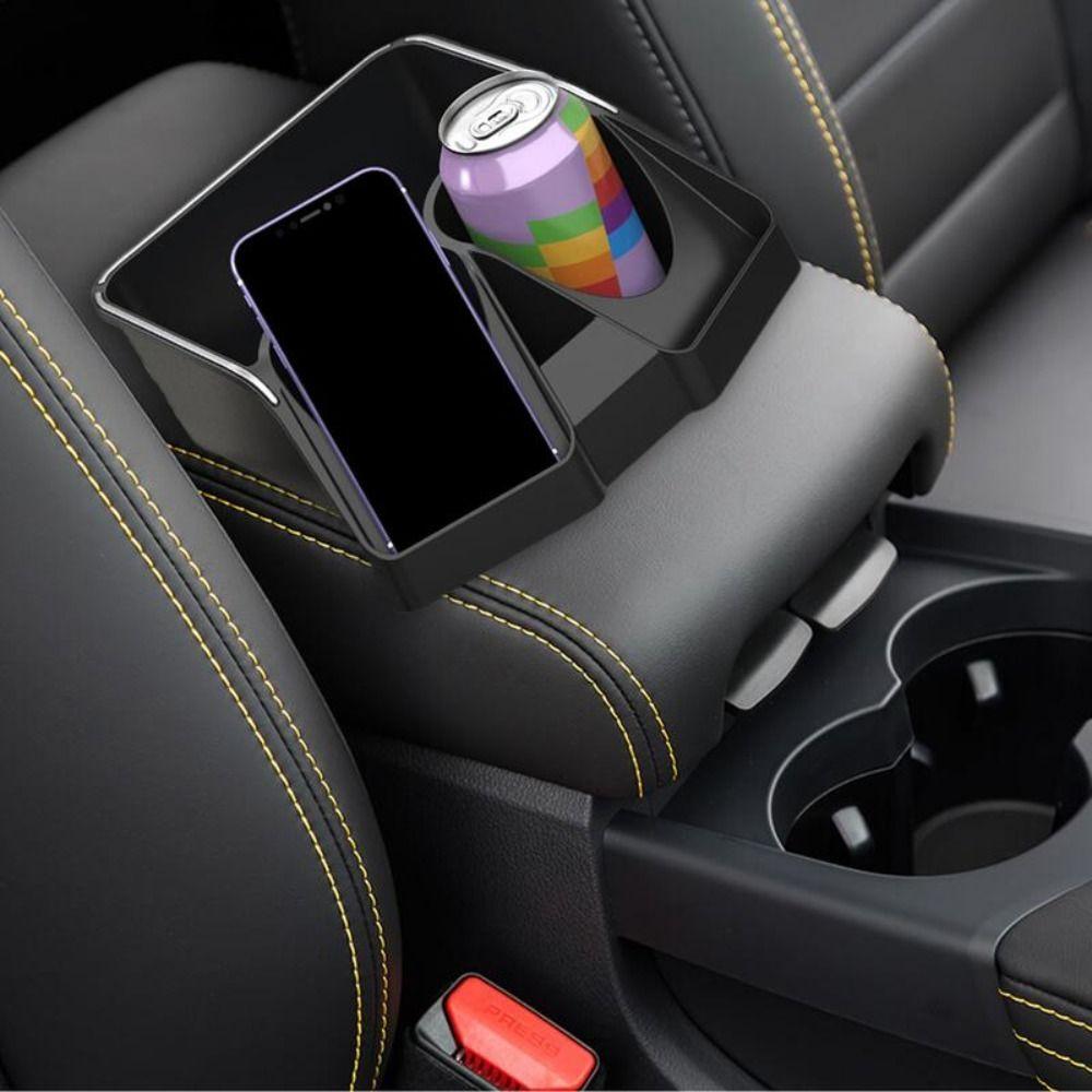 Console Storage Double Cup Holders Wear-Resistant Car Seat Organizer Automotive Cup Holders  Auto