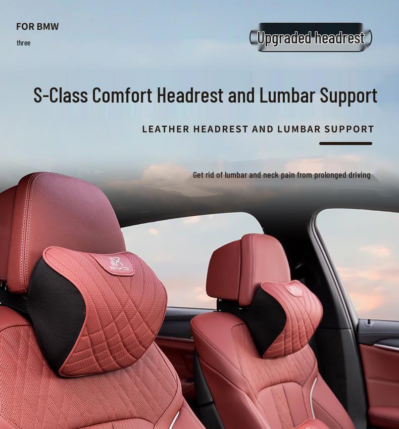 BYD Han Headrest & Lumbar Support: Neck Protection Pillow for DMi, DMp, and EV Versions