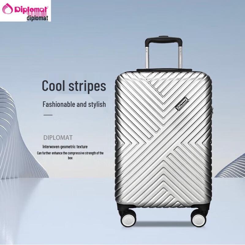 Diplomat Carbon Fiber Carry-on Business Suitcase