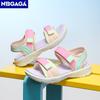 Children Casual Flat Sandals For Boys Girls Summer Beach Shoes Breathable Open Toe Non-Slip Outdoor Kids Walking Sandials
