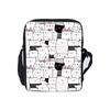 Football Pattern Single Layer Knapsack for Boys Plus Girls Best Gifts 2D Flat Animated Schoolbags for Children