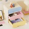 Dopamine Cute Drawer-Style Storage Box for Cosmetics, Jewelry, and Office Supplies