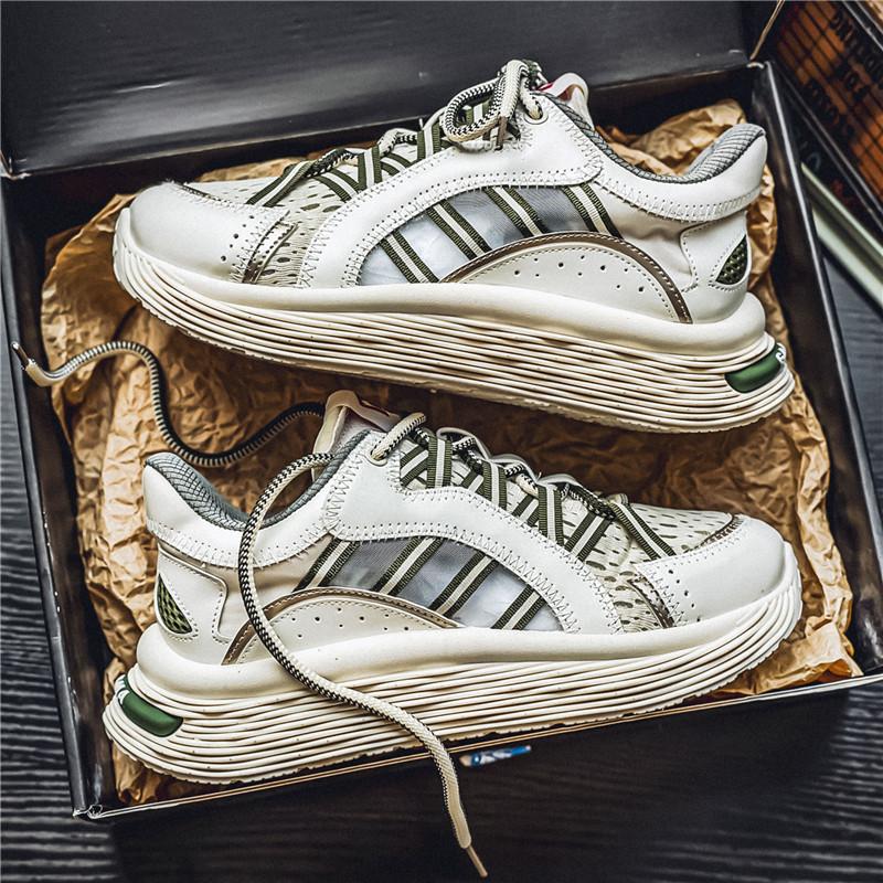 New Men's Fashion Casual Shoes Boys Students Trending Soft Sole Comfortable Sneakers Male Classic Breathable Gym Shoes