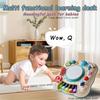 Child Table Activity Baby Musical Instrument Games, Education Music Activity Toy, Multi Functional Learning Table With Accessori