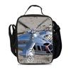 Helicopter Ice Bag Compact and Large Capacity New Mechanical Printed Campus Boys and Girls Best Birthday Gifts for School