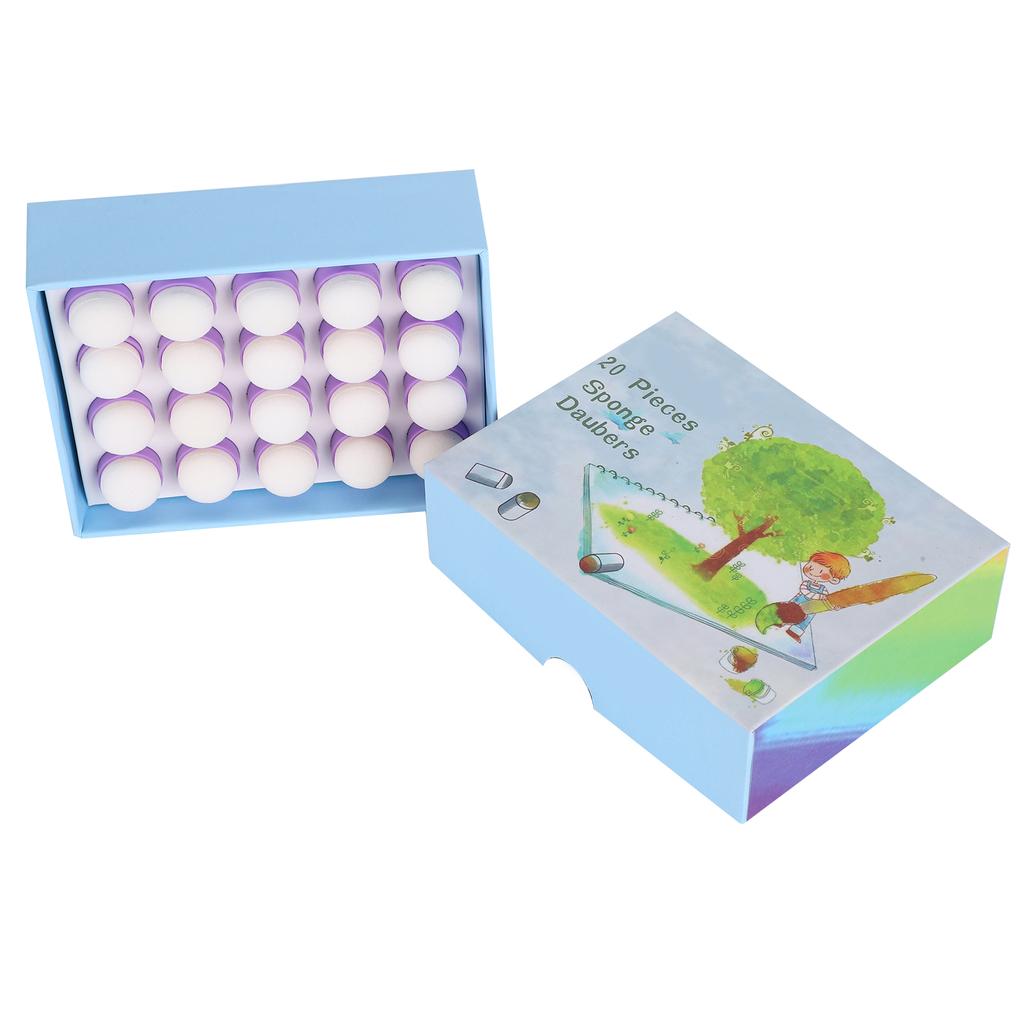 Finger Sponge Dauber Art Ink Craft Drawing Sponge Chalk Stamping Painting Tool