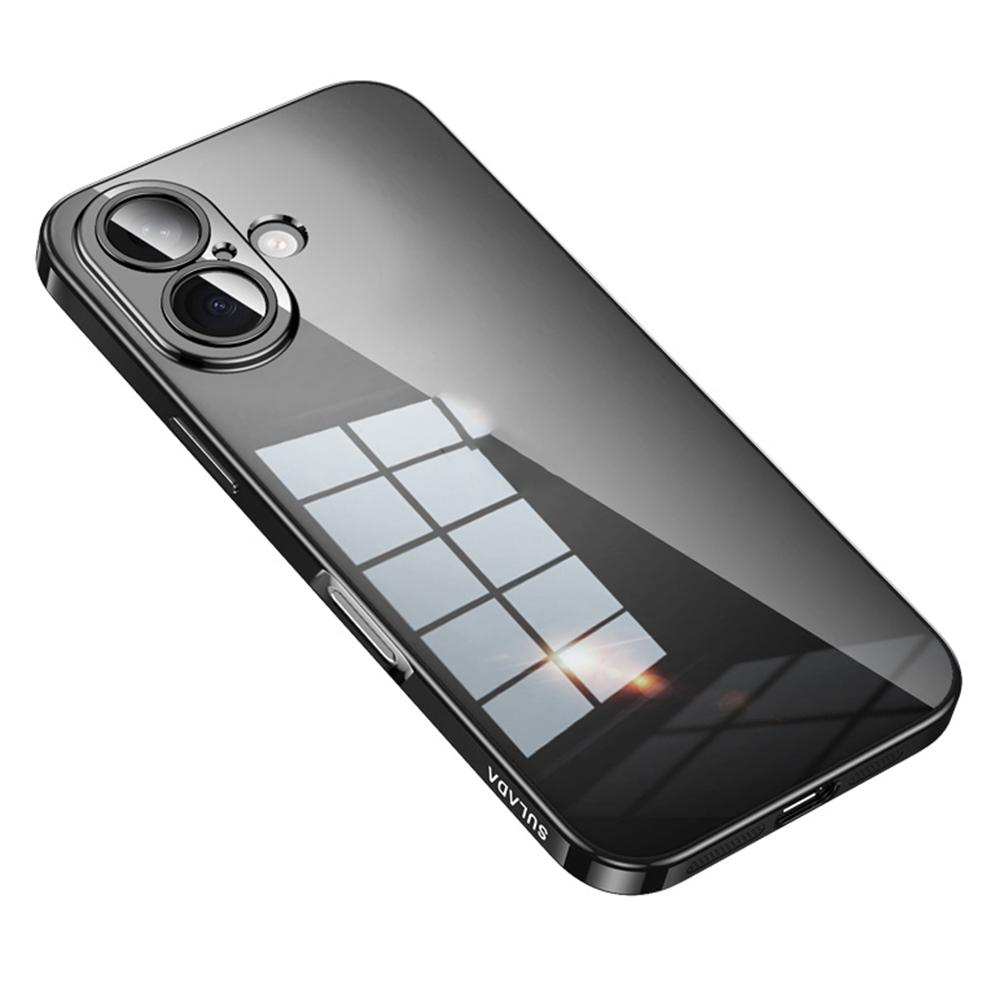 

SULADA For iPhone 17 Case Ultra Thin Electroplated TPU Clear Phone Cover