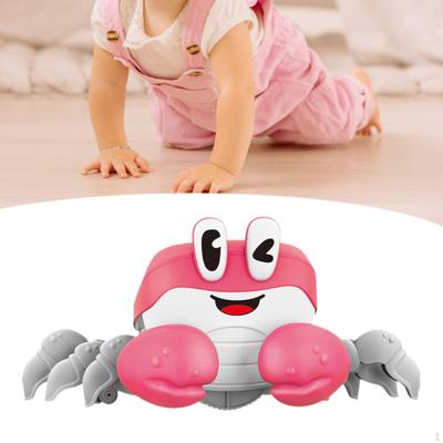 Krabbelndes Tier Baby Spielzeug mit Musik Begleiter für Haustier Realistisches Musikalische