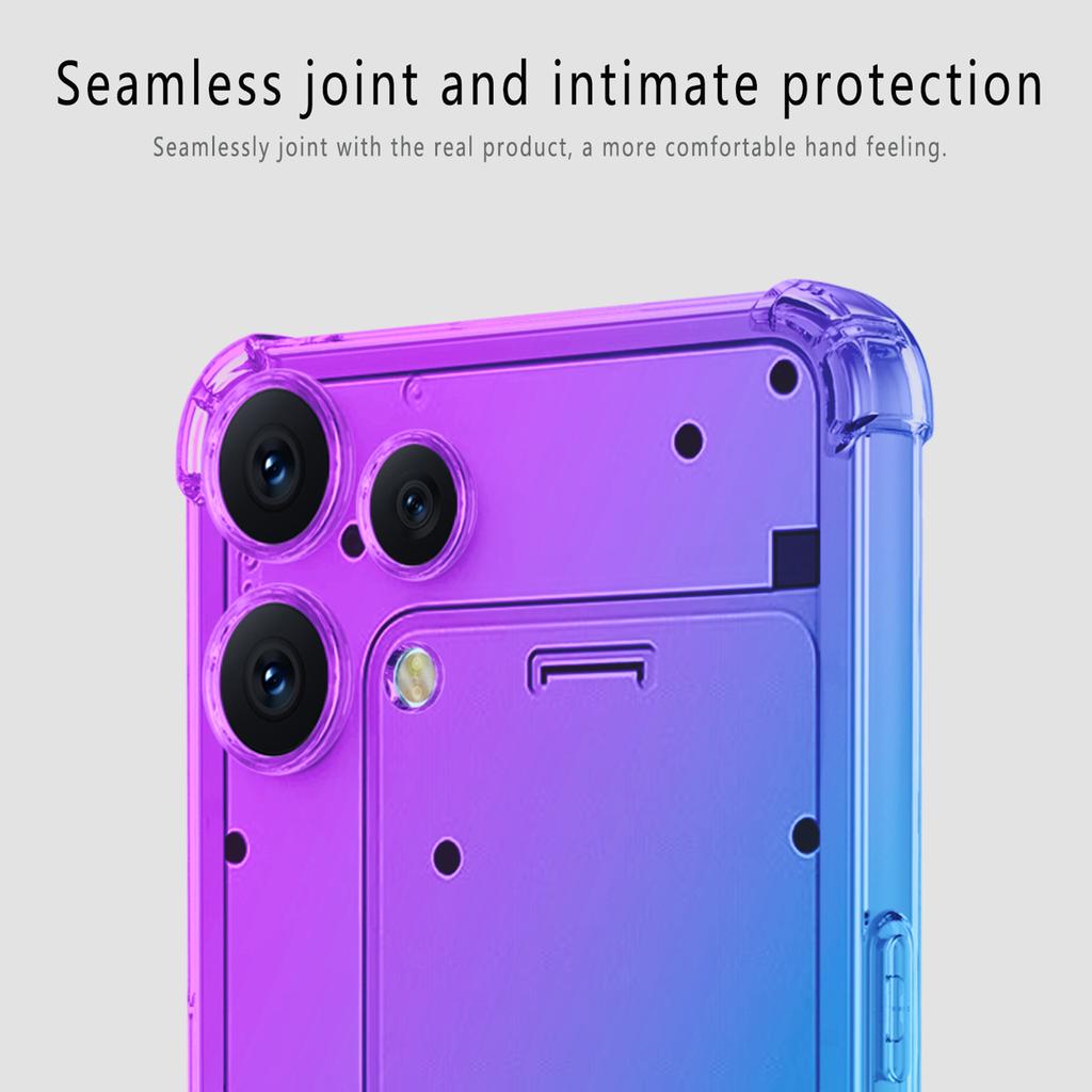 Teléfono por nada (3a) Funda Lite 5G Color Degradado TPU Anticaídas Cubierta para Teléfono