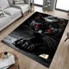 1PC Black Cat Non-Slip Floor Carpet Compatible for Office&Living Room&Bedroom&Dining Room - Flat-Weave Machine-W273