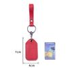 Customizable Leather Cover for Label Starline S96 and PIK Intercom Unisex IC Alarm Tag Mark Protective Case Car Keychain Holder