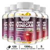 Pslalae 1300mg Apple Cider Vinegar Capsules - Weight Management, Immune Health