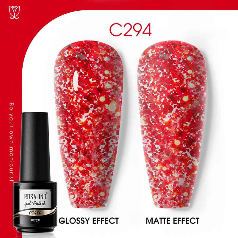 ROSALIND Gel Nail Polish Soak Off UV LED Nails Art Design Varnish Semi Permanent Gels Lacquer DIY Manicure