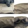 Used Michael Kors Handbag Leather Gray With Charm