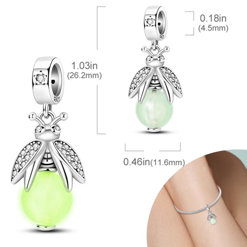 New 925 Silver Charms Bead Safety Chain Bead Fit Original Charms Bracelet Pendant Fine DIY Birthday Jewelry For Women