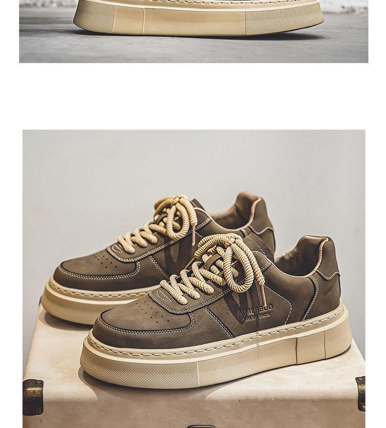 Pánské 2025 Jarní Ležérní Skate Boty na Silné Podrážce pro Teenagery - Všestranné, Stylové a Sportovní.