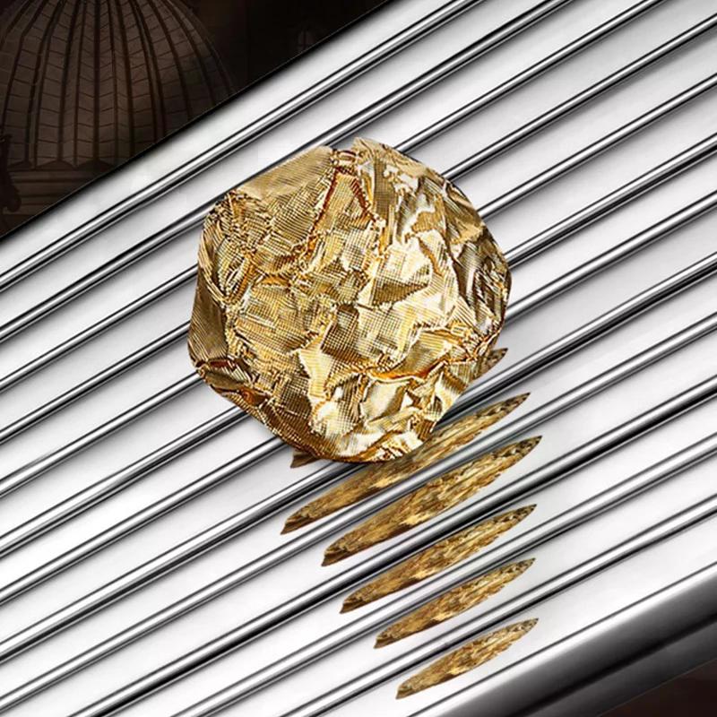 HOT Japanese Anti-Slip Chopstick Stainless Metal Food Sticks Fast Food Noodles Sushi Chopsticks Dishwasher Safe Tableware Bar