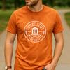 Empire State University NY Temple Seal Est 1865 Graphic T Shirt Unisex Crew Neck Short Sleeve Fan Holiday Gift Top
