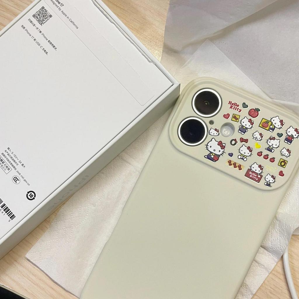 Cute Kitty Heart & Apple Embossed Nail Art Stickers for DIY & Decoration