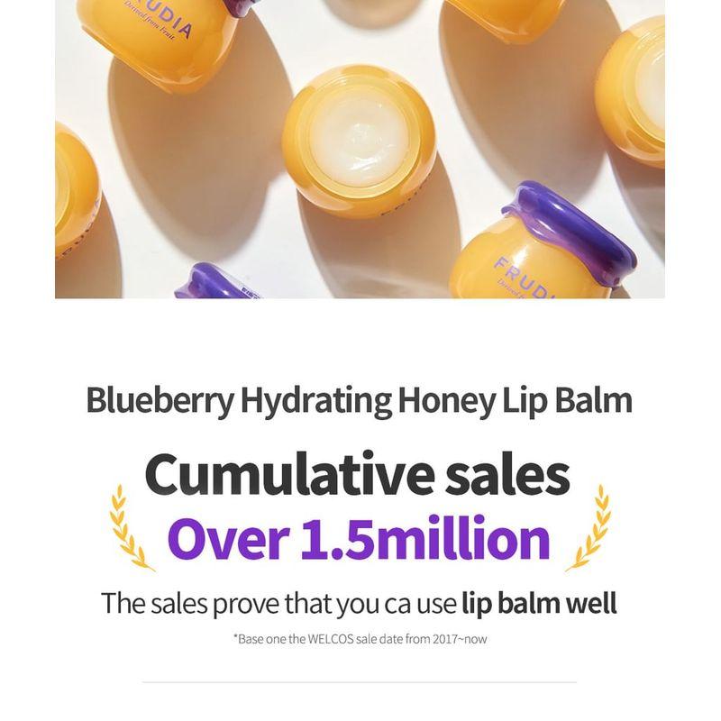 FRUDIA - Blueberry Hydrating Honey Lip Balm Tube