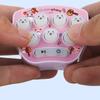 Interactive Gameplay Whack A Mole Game Mini Whacker Game Toy Game Toy Keychain  for Boys and Girls