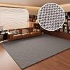 Vintage Style Dirt-Resistant Pineapple Ring Carpet - Imitation Jute Floor Mat for Living Room Photography & Bedroom Decor