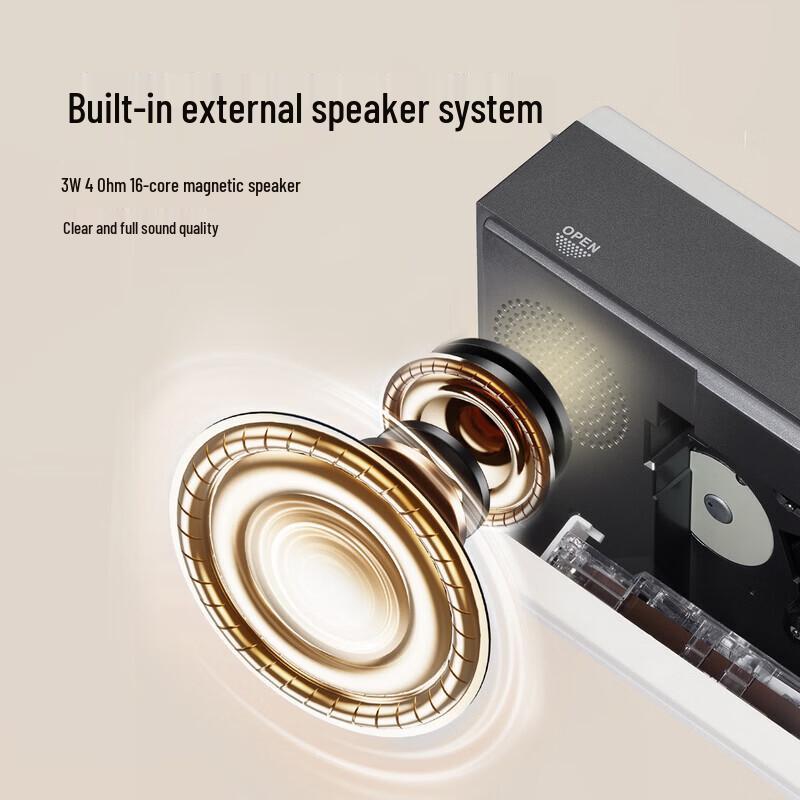Aiwa Retro Portable Bluetooth Cassette Player & Radio CN Plug (adapter Included)