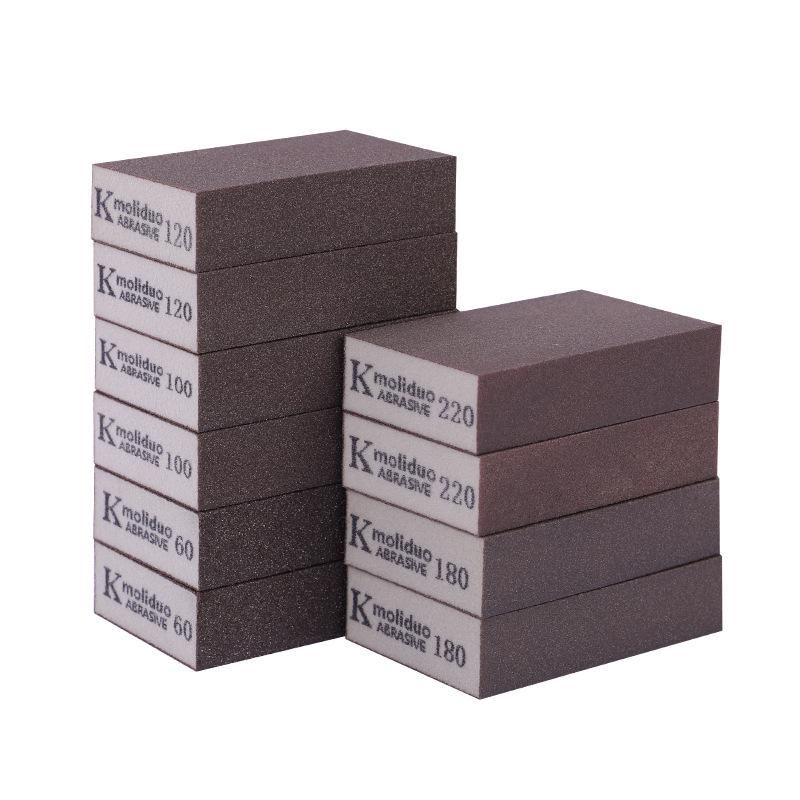 Sponge Sanding Block: Emery Sandpaper Brick for Grout Cleaning & Woodworking - Available in Thick & Thin Types