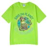 cotton t-shirt Funny Save The Planet Kill All Humans Robot Graphic Print T Shirt Men's Women Fashion Short Sleeve T-shirt Oversized Cotton Tees