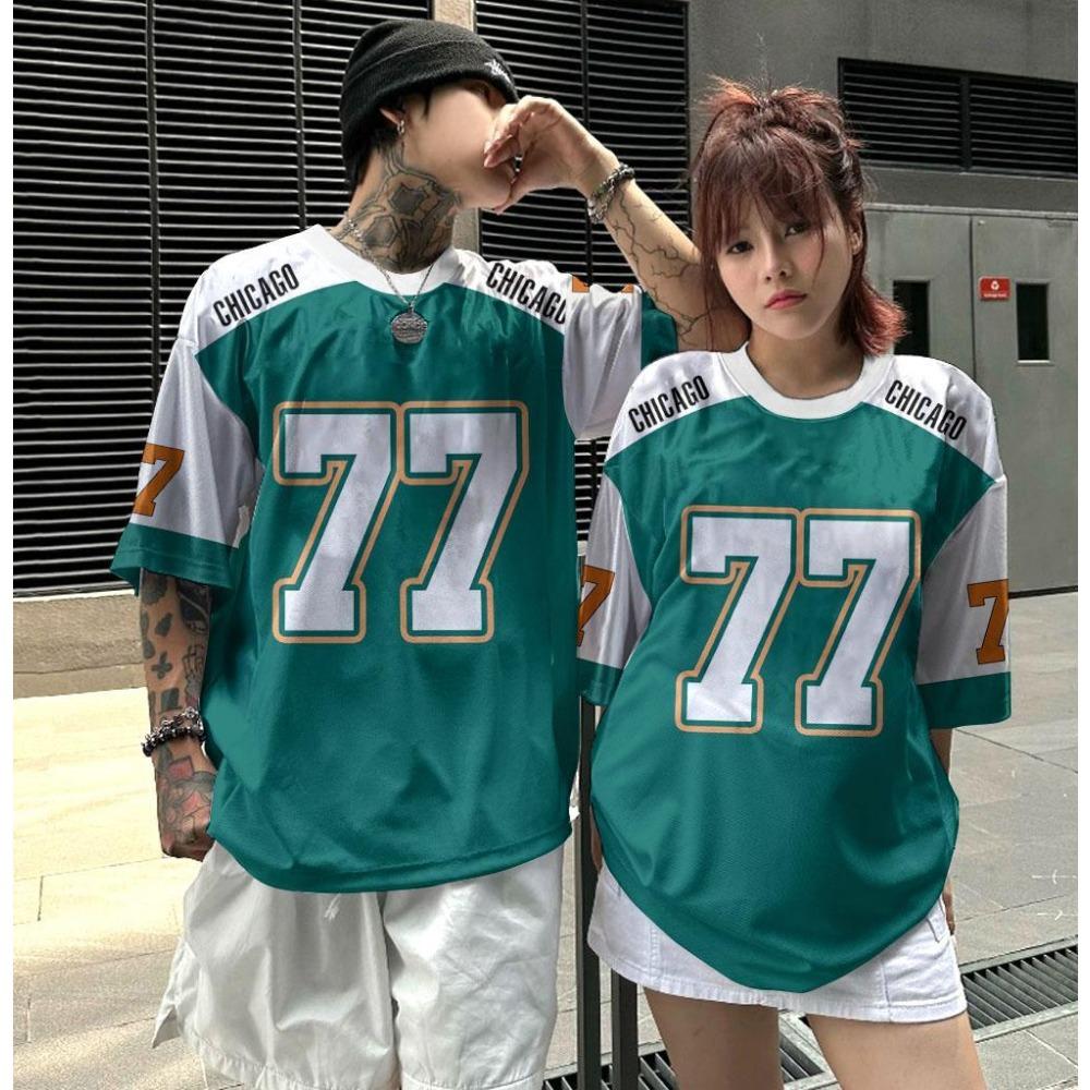 

Модная мужская футболка с 3D-принтом 77, цифровая майка, стиль унисекс, короткие рукава, свободные футболки большого размера для мужчин 3XL