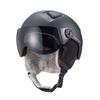 SWANS VISOR MBK Ski and Snowboard Helmet for Juniors and Kids with Size One Size Matte Black with Gray Freeride H-83 Visor, Lightweight, Dial-Type