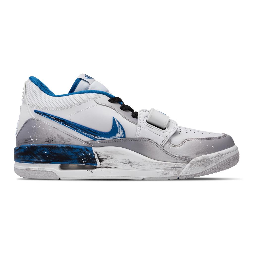 Jordan Legacy 312 Classic And Versatile Abrasion Resistant Slip Resistant Low top Vintage Basketball Shoes Men's HJ3480-140(Team348-)