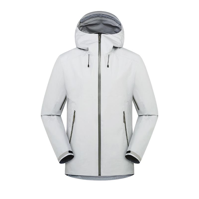 Unisex Windproof Hooded Softshell Windbreaker - Lightweight Outdoor Jacket for Spring & Autumn