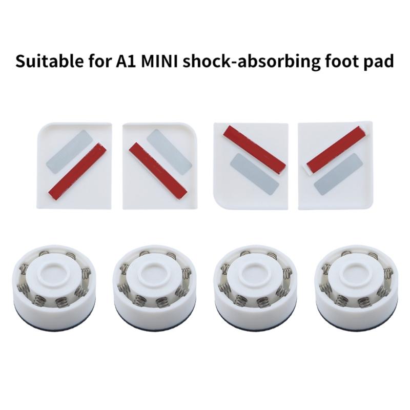 Spring Optimized Shock Absorption Foot Pad For A1mini Series Printer Strongers Grip Rubber Bottom