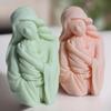 Mommy Holding Child Silicone Moulds Mom Holding Baby Candle Molds Epoxy Resin Molds Plasters Molds for Candle Making