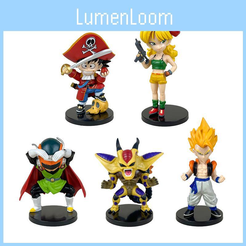 Dragon Ball Kid Goku PVC figurka Sběratelská hračka s designem pirátského kostýmu Pro fanoušky a nadšence do sběratelství