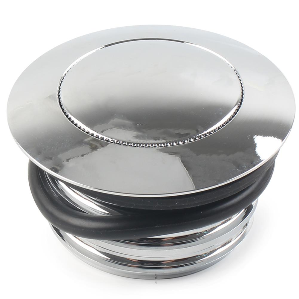 Motorcycle Left Hand Thread Fuel Tank Gas Cap Cover For 1982-2017 Harley Davidson Touring Sportster Dyna Softail