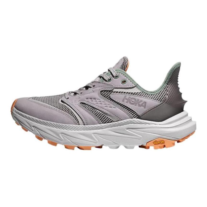 HOKA ONE ONE Anacapa 2 Breathable Low top Hiking Shoes Women's Gray Sneakers 1155193-ACG