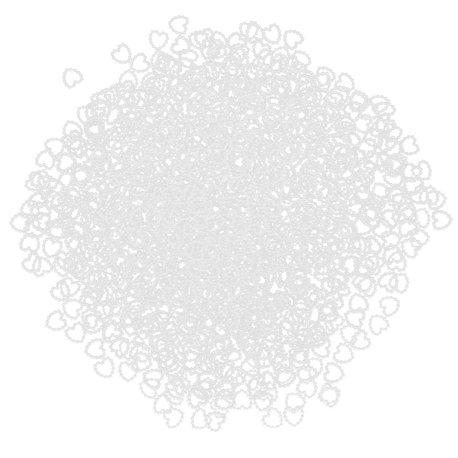 

1000Pcs Pearl Beaded Heart Cute Appearance Bright Colors Jewelry Accessories for Bracelets Earrings NecklacesWhite