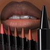 9 Kleuren Taps Toelopende Gegradueerde Lipliner Langhoudende Mat Roodbruine Fluweelzachte Lippenstift Waterdichte Niet-Plakkende Contouring Tint Lipliner
