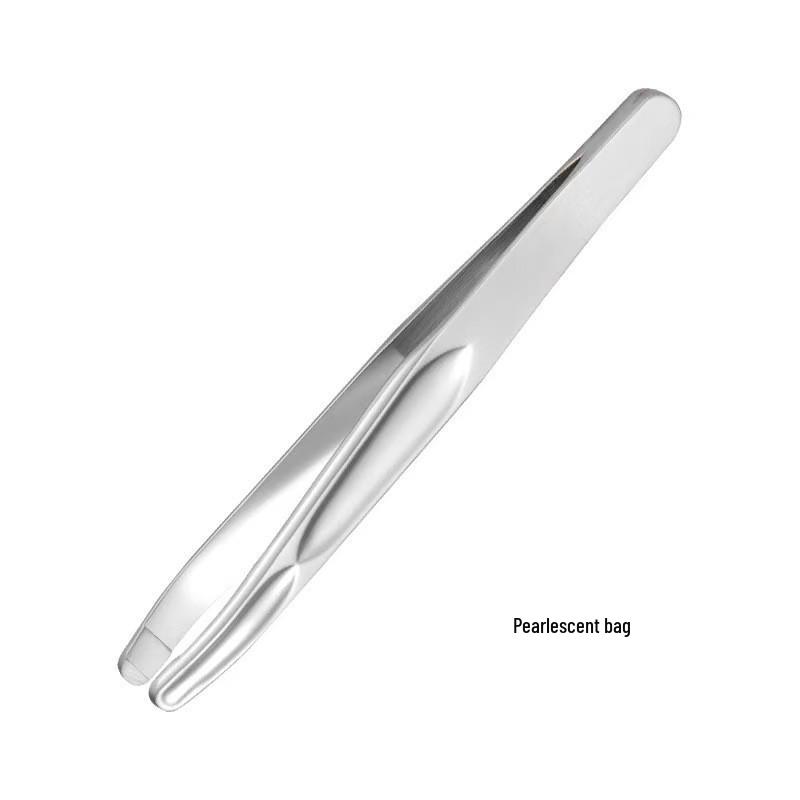 Stainless Steel Eyebrow Razor & Tweezers Set for Men and Women