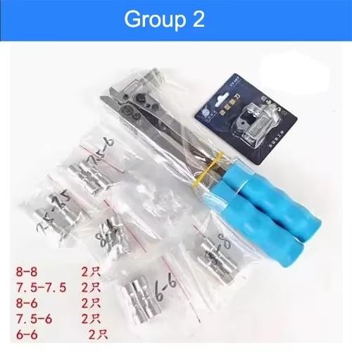 Verbundring Manuelle Spezial-Crimpzange Felsring-Crimpzange Kühlschrankschrank-Reparatur Ohne Lötwerkzeuge