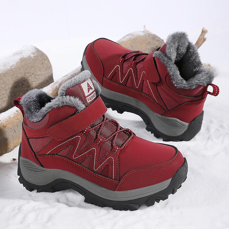 Women Snow Boots Winter Unisex Plus Size Walking Shoes Men's Waterproof Outdoor Hiking Boots