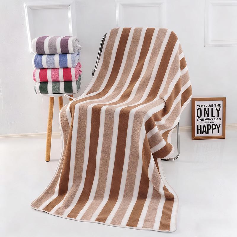 70*140cm Home Bath Towels for Men and Women, Soft and Comfortable and Absorbent Couple's 35*75cm Towels, Wrapping Towels