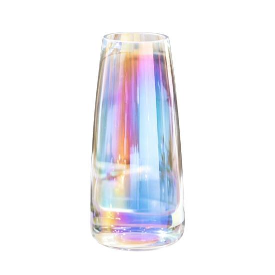Clear Flower Vases for Table Desk Decor Modern Centerpiece Home Indoor Glass Decorative Vase for Wedding